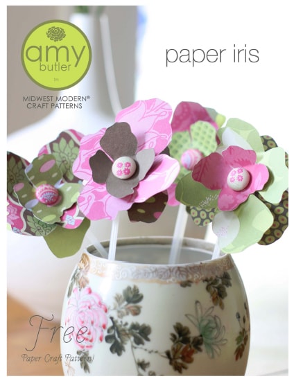 flower patterns to print. free paper flower pattern